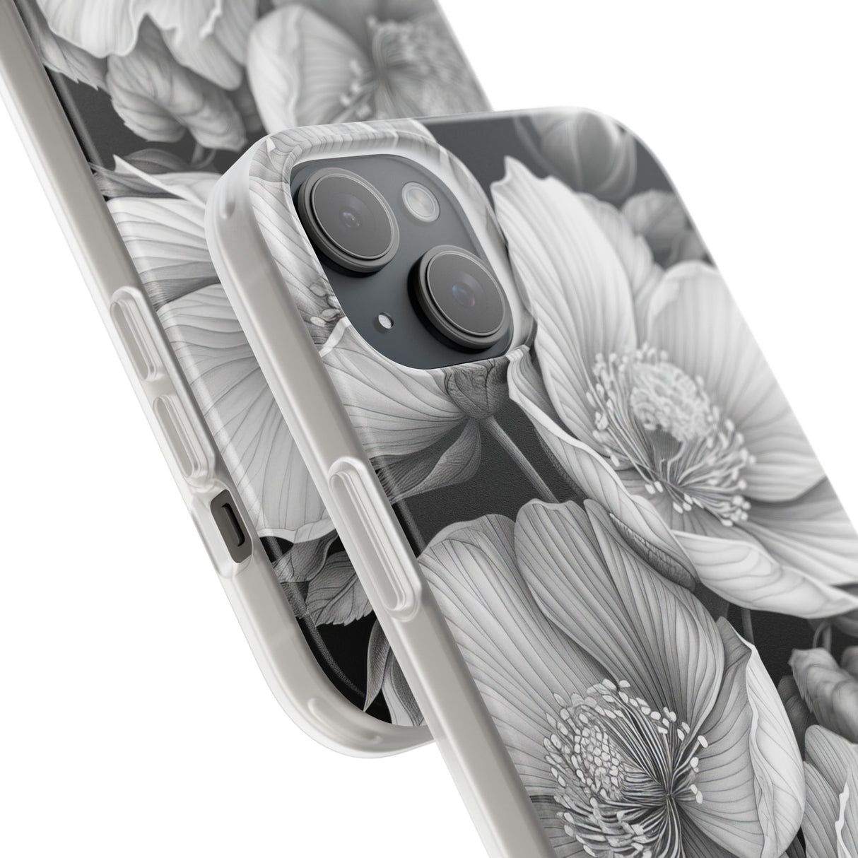 Botanische Eleganz | Flexible Handyhülle für iPhone