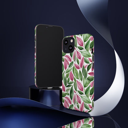 Lush Leaves Dance - iPhone Case