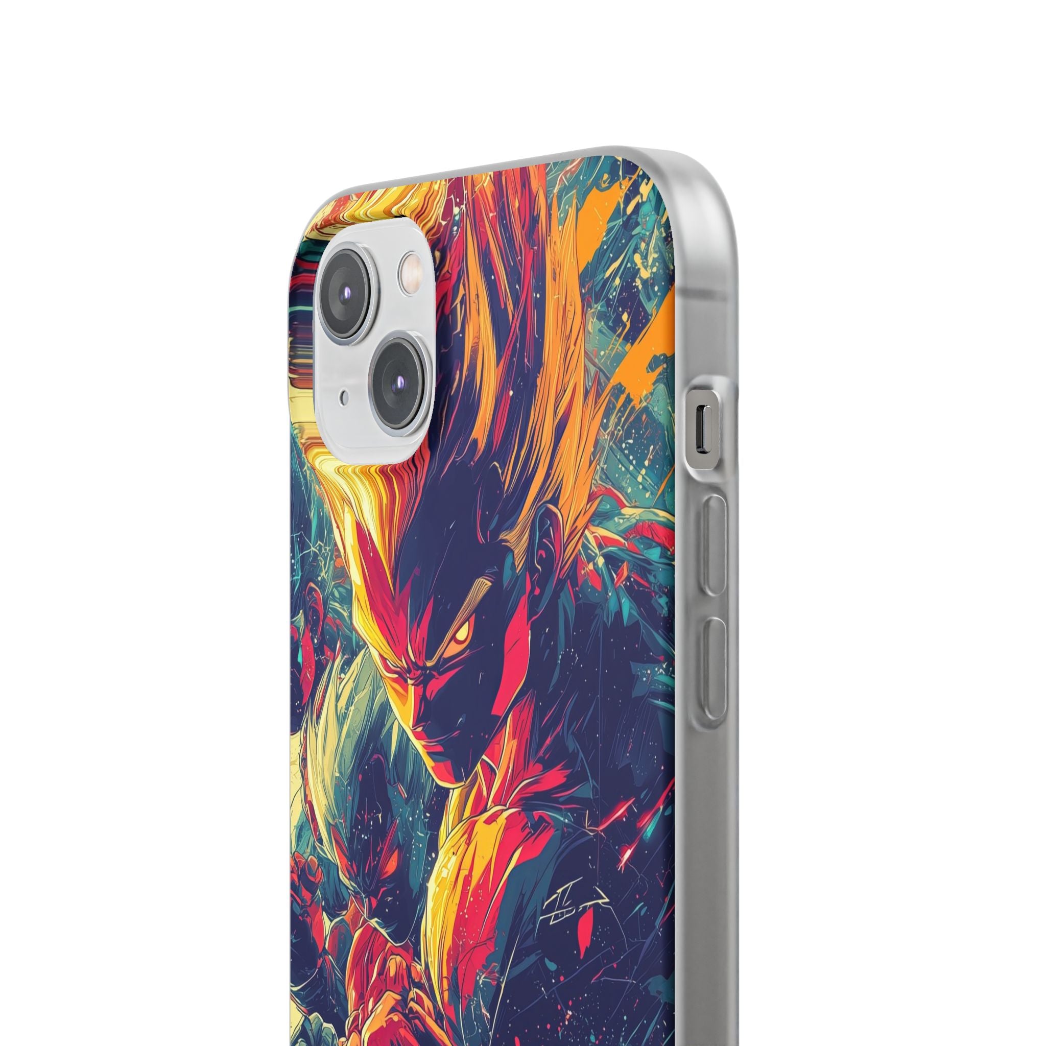 Yellow Fury iPhone 14 Plus Case - Soft