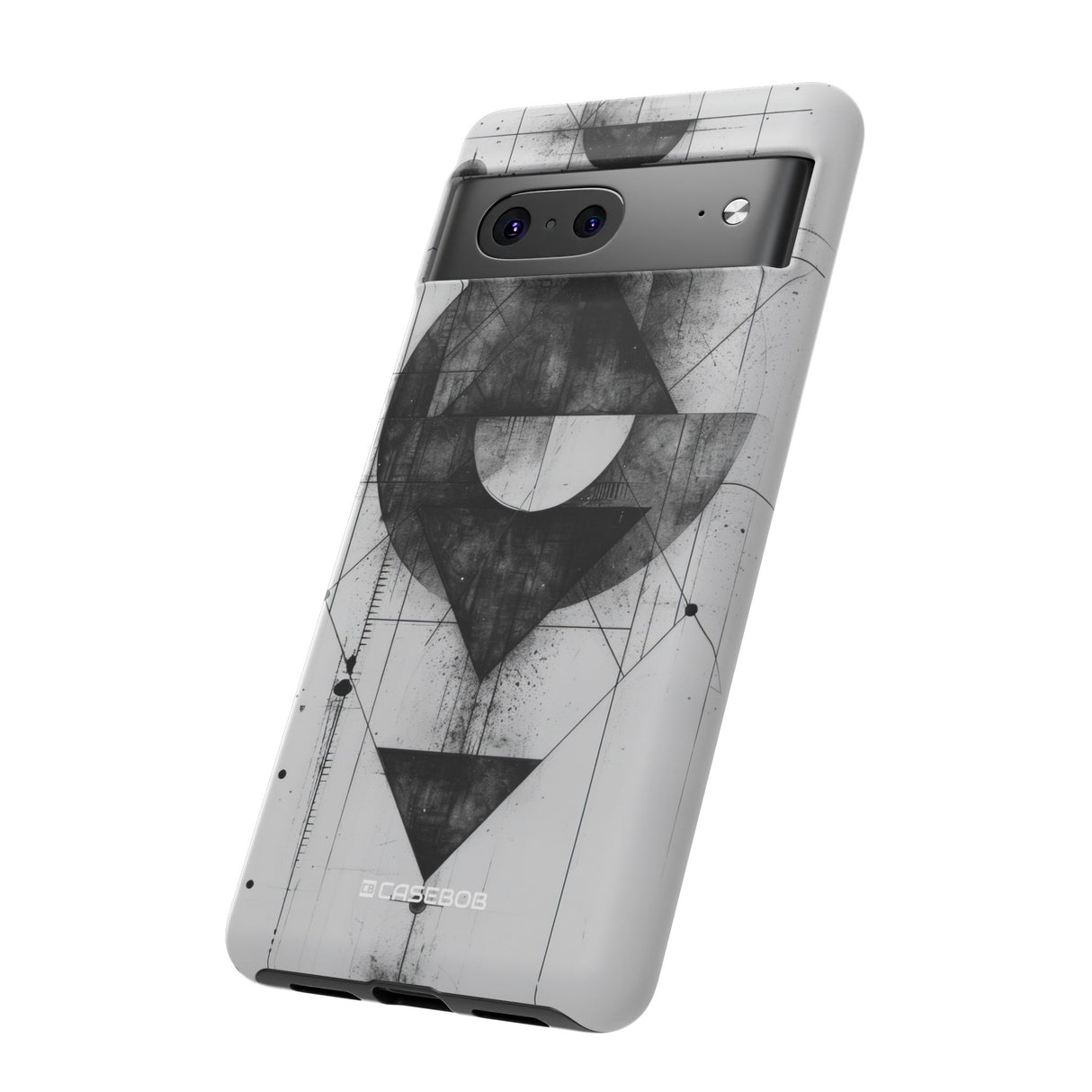 Monochrome Geometry | Protective Phone Case for Google Pixel