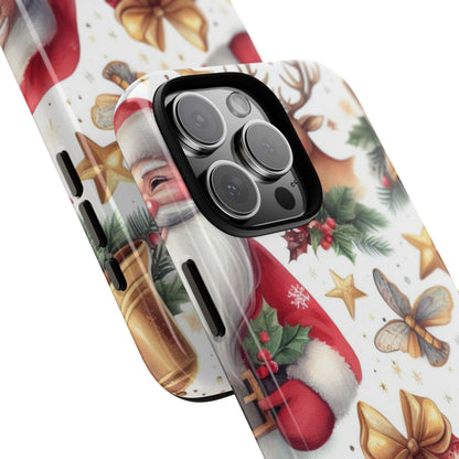 Joyful Santa Delivers - iPhone Case