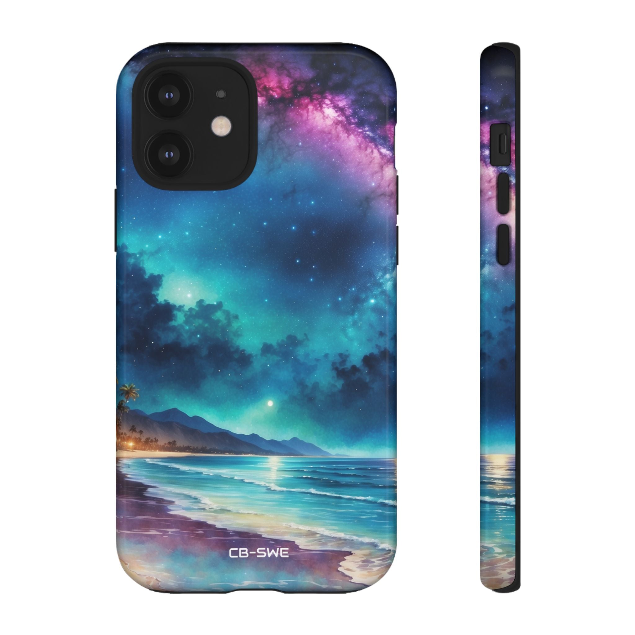 Waves Embrace Stars - iPhone Case