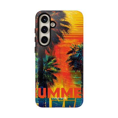 Tropical Sunburst Samsung S24 Plus Case - Tough