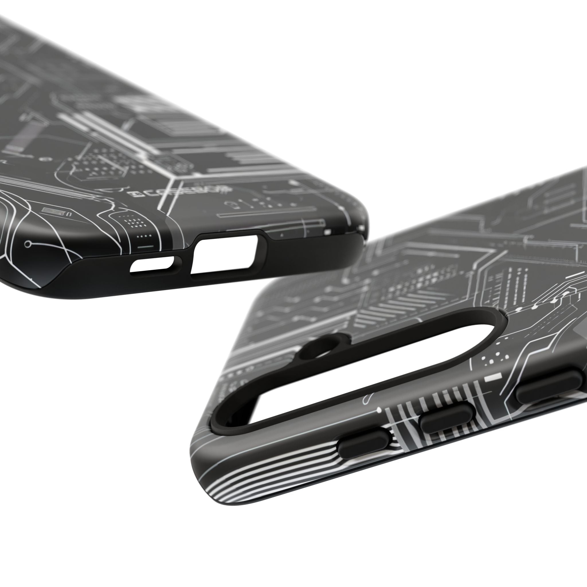 Circuitry Elegance: Futuristic Precision - For Samsung S24