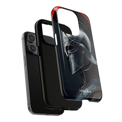 Silver Centurion iPhone 15 Pro Case - Tough+