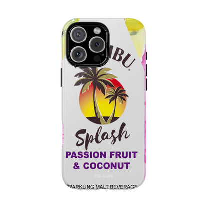 Tropical Sunset Splash - iPhone Case