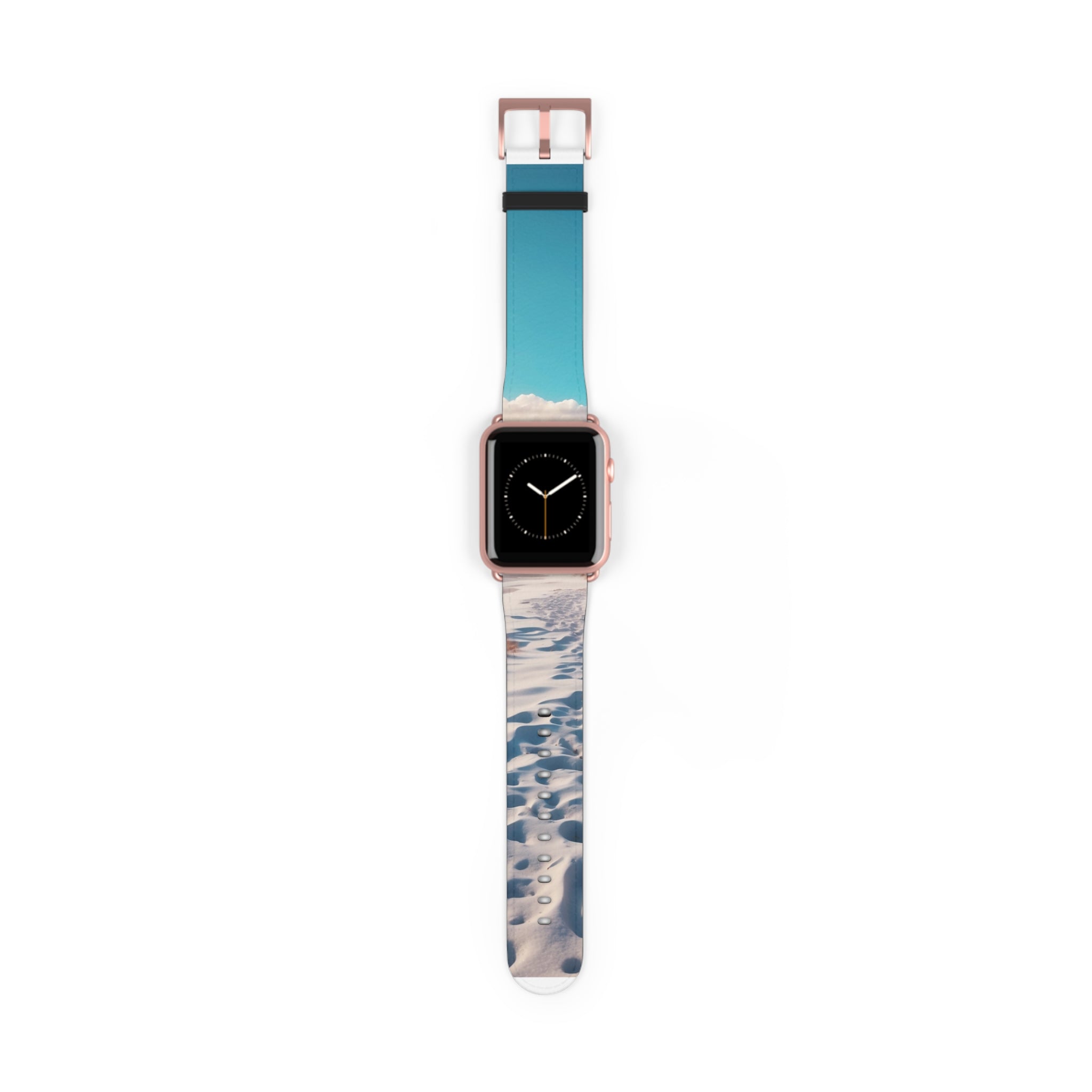 Snowy Footprints - Watch Band