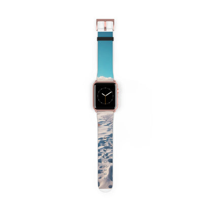 Snowy Footprints - Watch Band