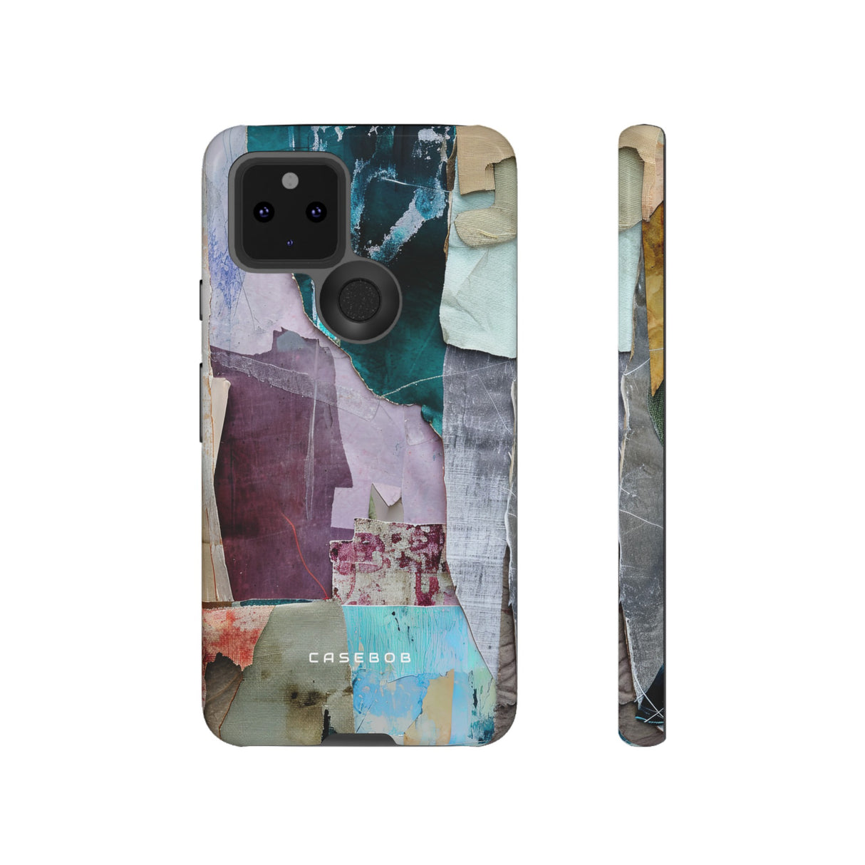 Textured Fabric Fusion - Protective Phone Case