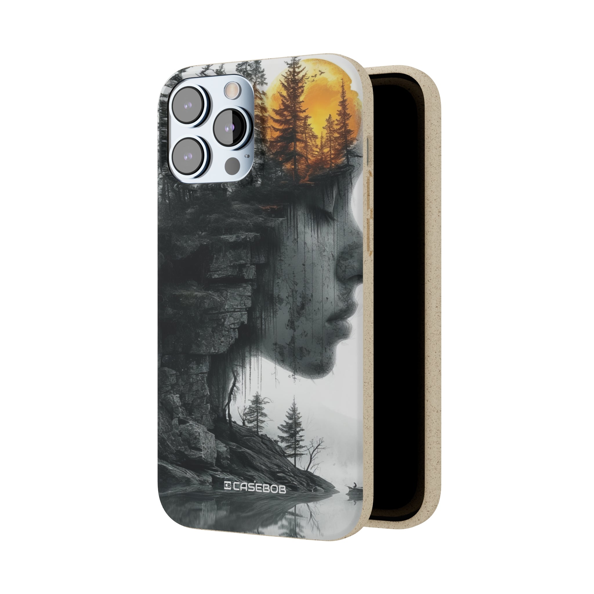 Nature's Reflection | Biodegradable Phone Case