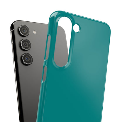 Dark Cyan Samsung S23 - Slim Phone Case