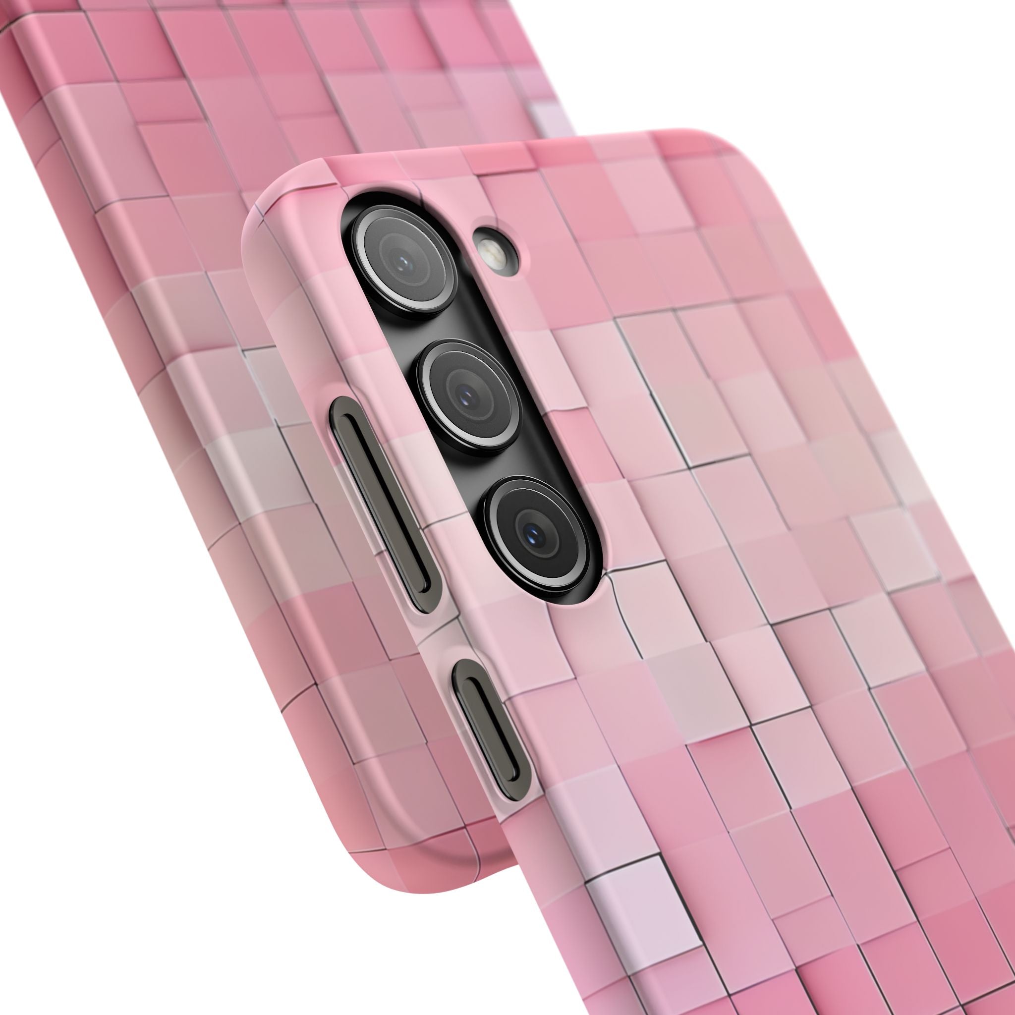 Gradient Pink Mosaic Samsung S23 - Slim Phone Case