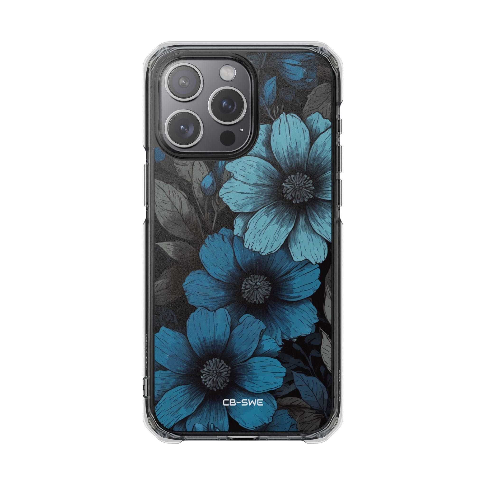 Flower Embrace Depth iPhone Case - Impact