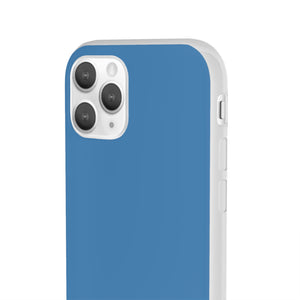 Steel Blue | Handyhülle für iPhone (Flexible Hülle)