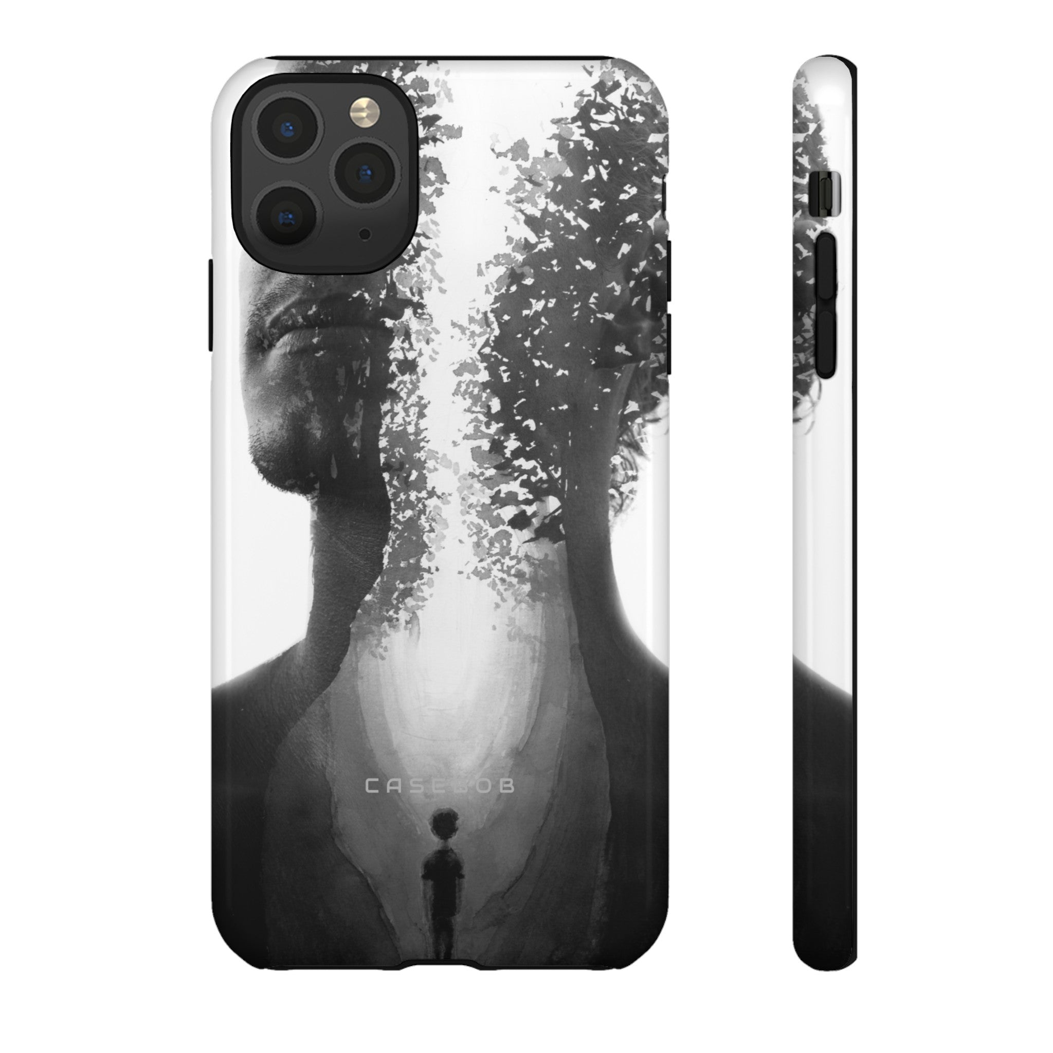 Line Art Love - Protective Phone Case