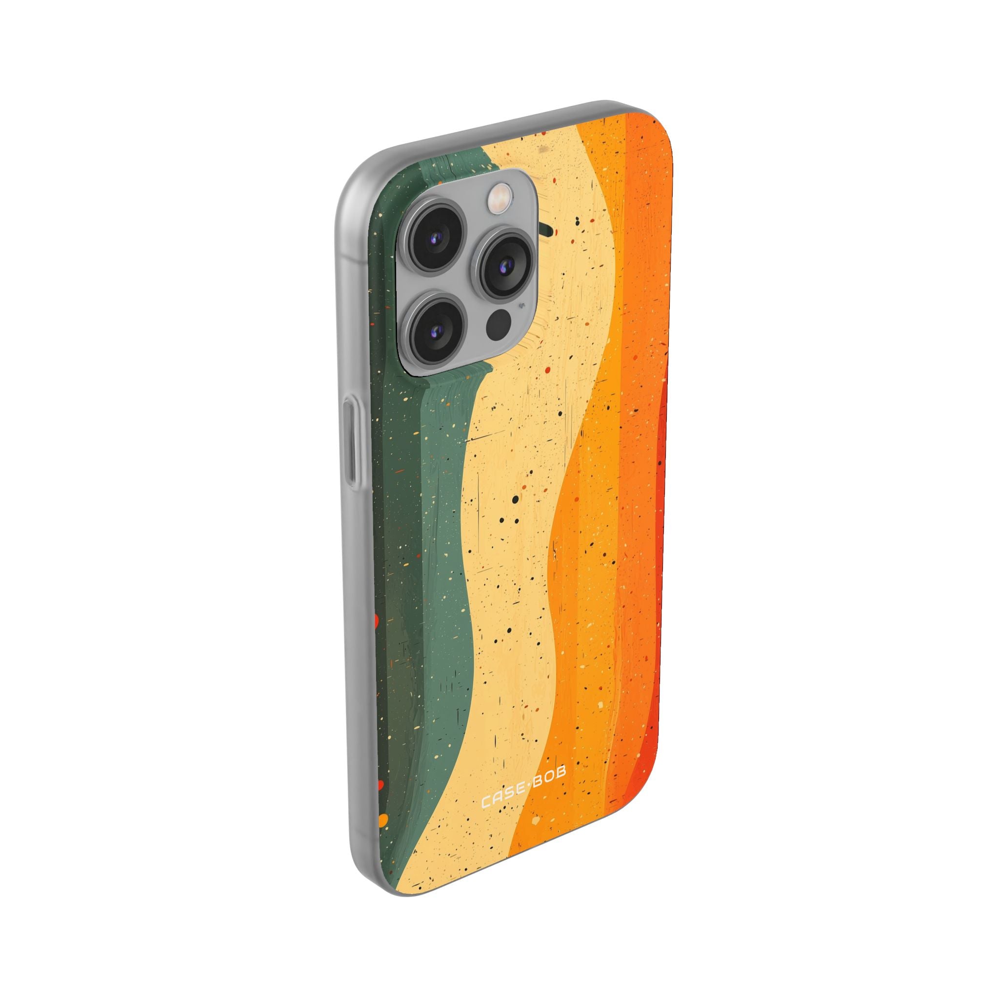 Wavy Forest Veil iPhone 14 Pro Max Case - Soft