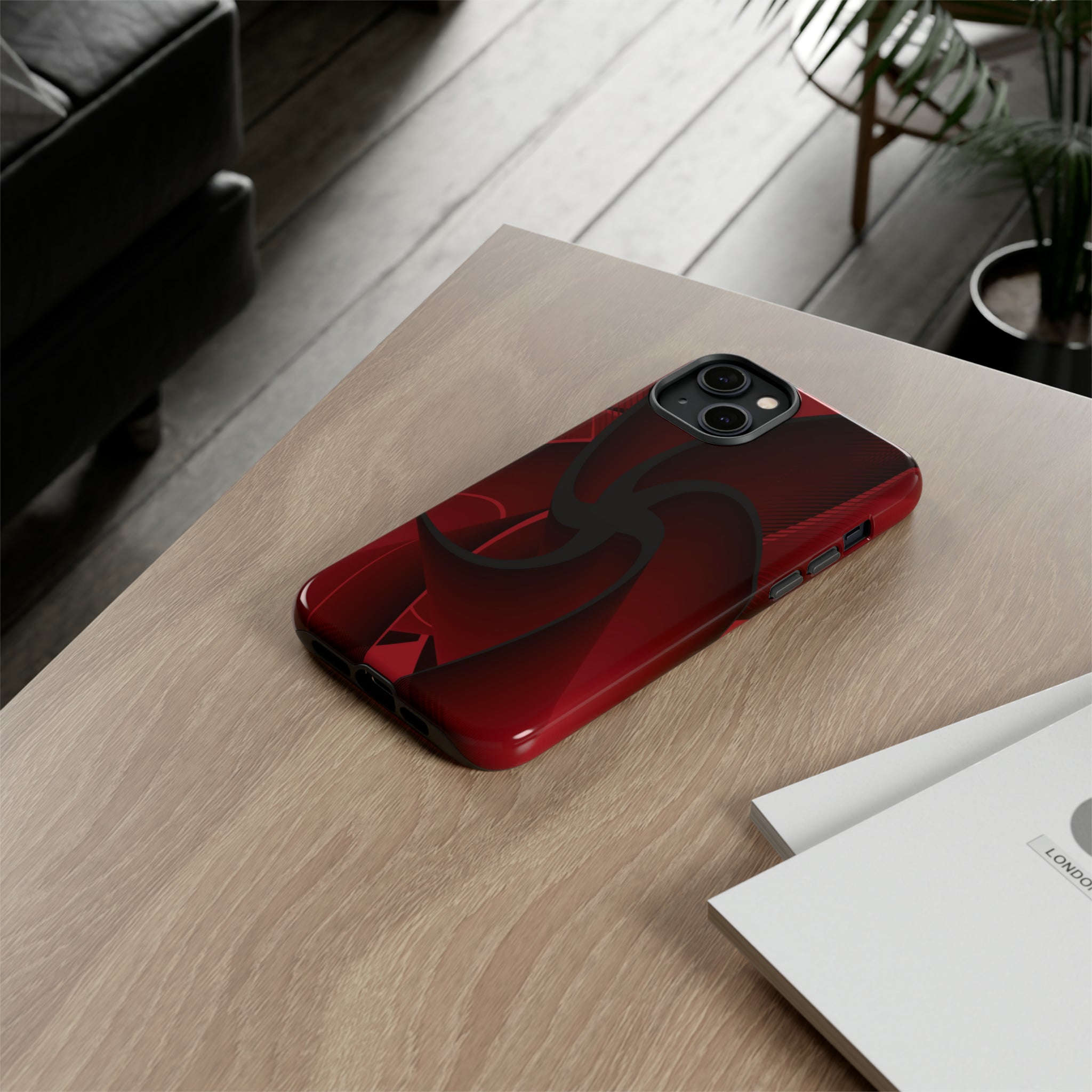 Red Liquid - Protective Phone Case