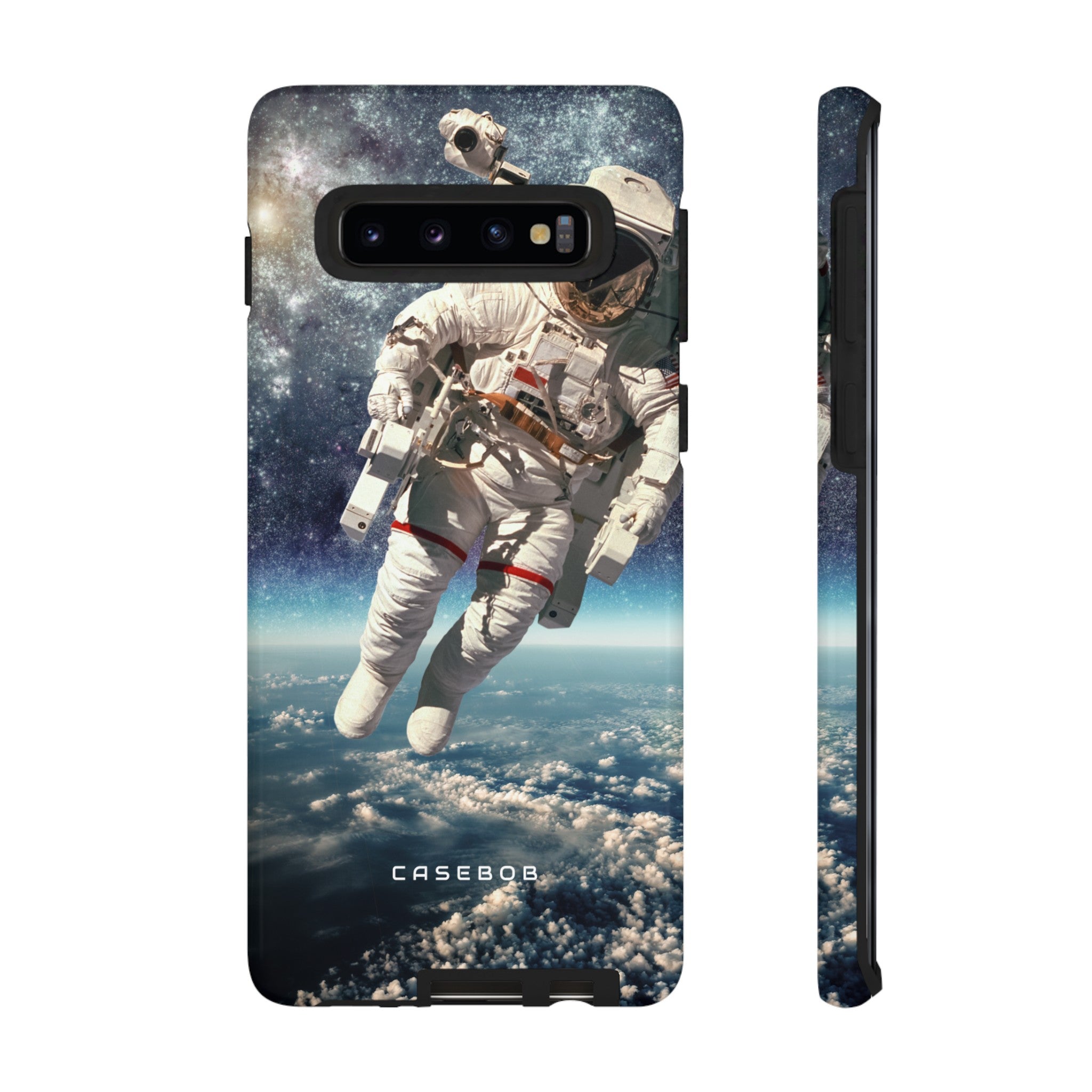 Astronaut in outer space - Protective Phone Case