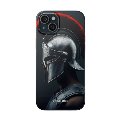 Silver Centurion iPhone 15 Plus Case - Soft