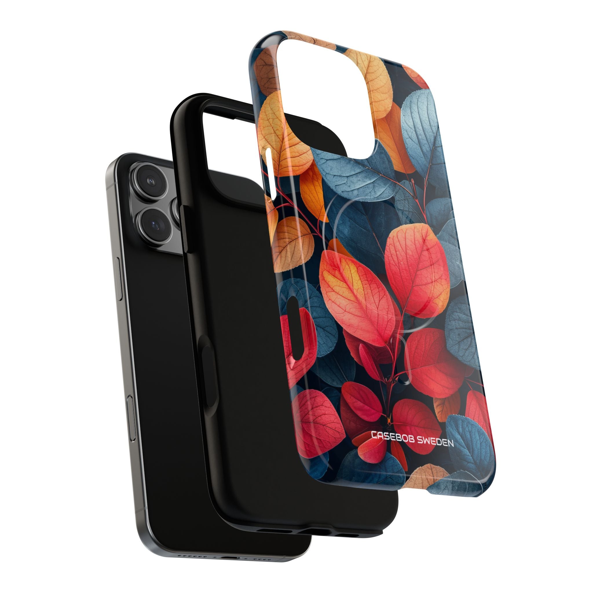 Vibrant Nature Leaves - Tough + MagSafe® iPhone 16 Phone Case