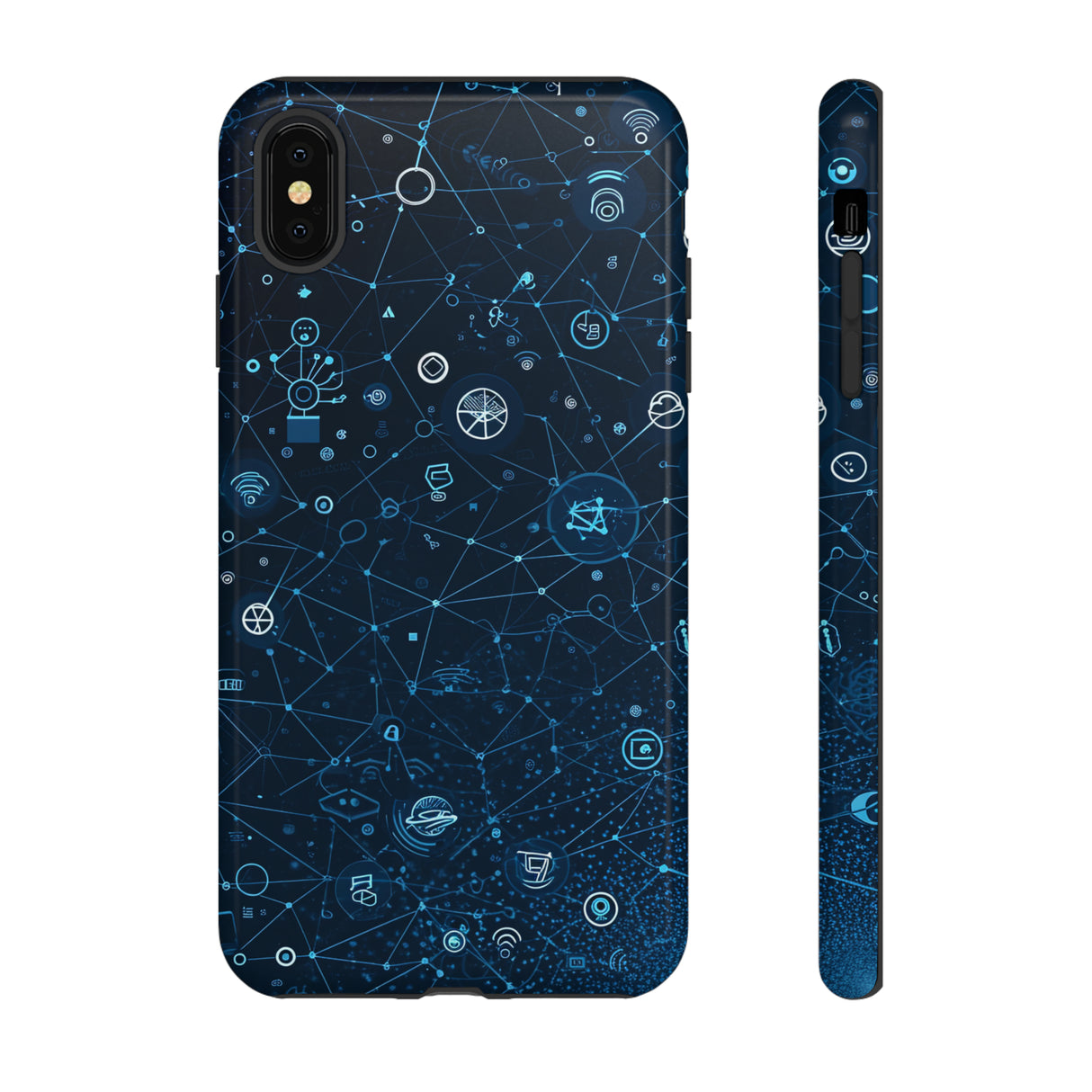 Link Spectrum: Connectivity Gradient - Protective Phone Case