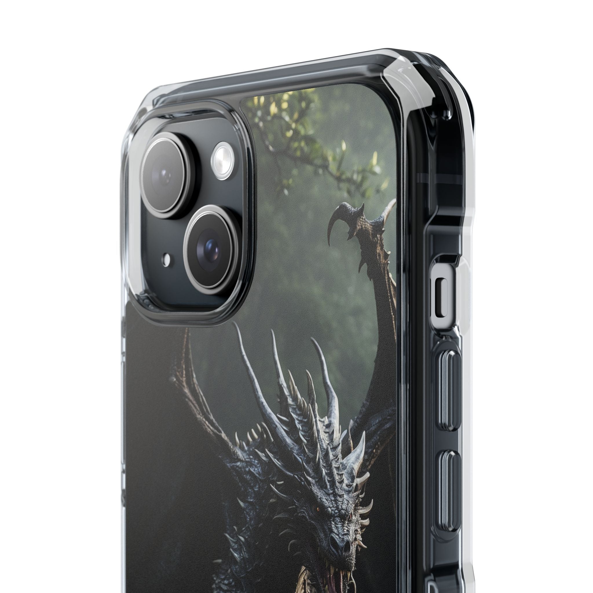Dragon Emerges Mist iPhone Case - Impact