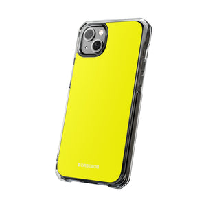 Lemon Glacier | Handyhülle für iPhone (Clear Impact Case - Magnetisch) 