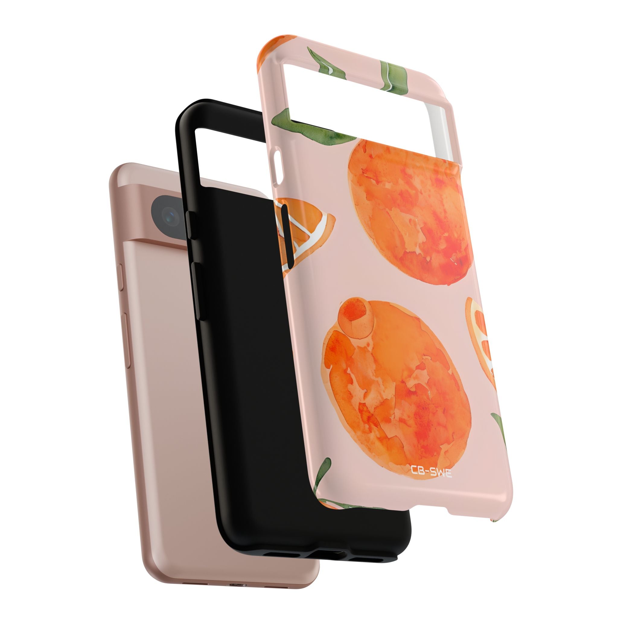 Summer Oranges Whimsy - Google Pixel Case