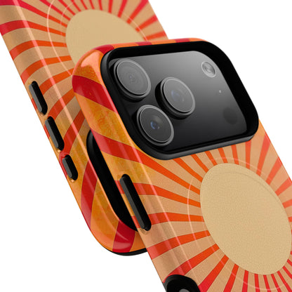 Sunburst Radiance iPhone 17 Pro Case - Tough+