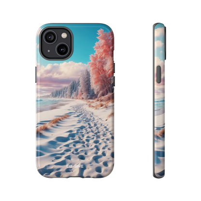 Shadows Embrace Waves - iPhone Case