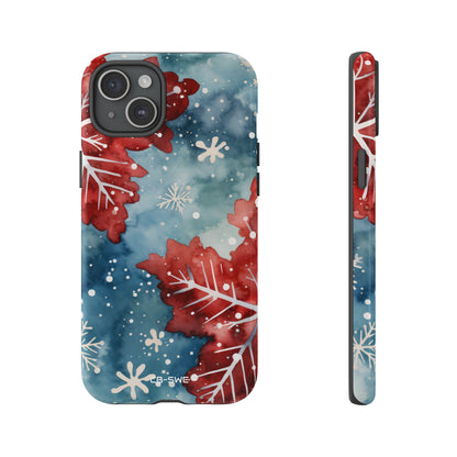 Winter Leaves Dance - iPhone Case