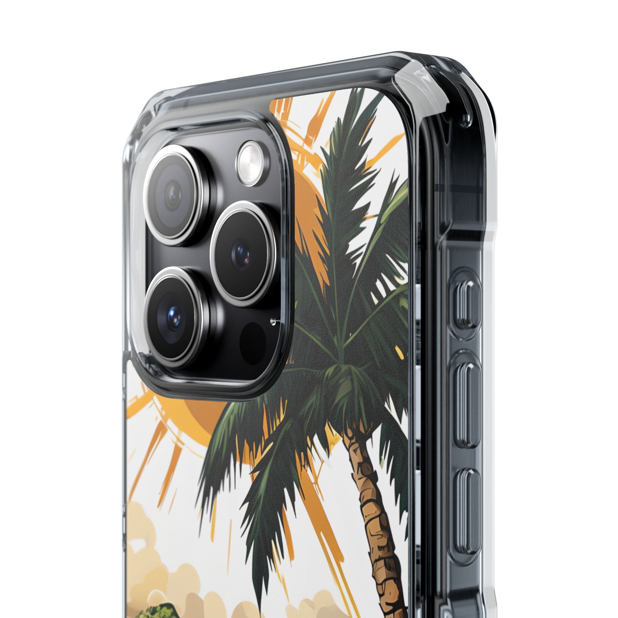 Sunny Palm Breeze iPhone 15 Pro Case - Impact