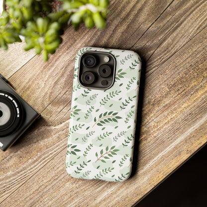 Leafy Branches Intertwine - iPhone Case