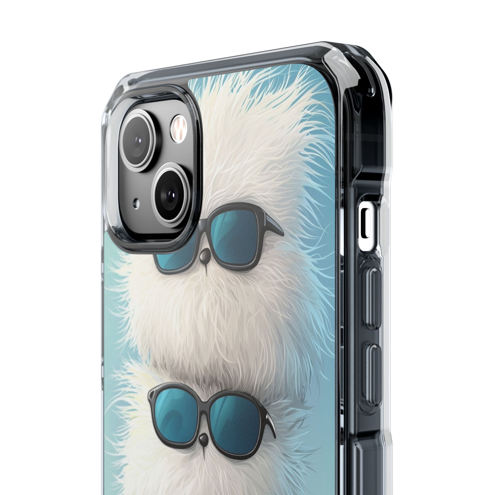 Fluffy Creatures Stack iPhone Case - Impact