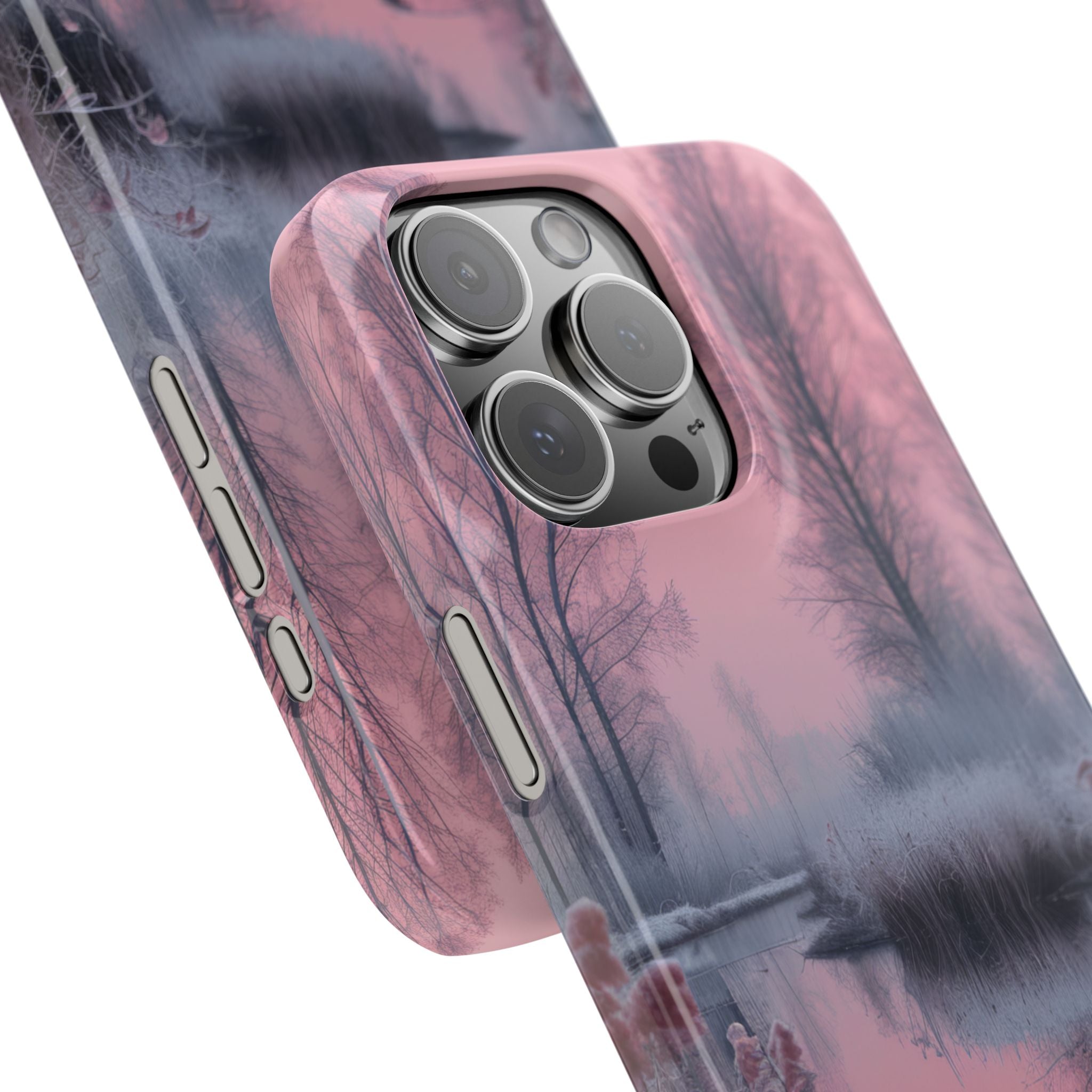 Pink Serenity Case - Slim iPhone 16 Phone Case