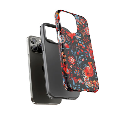 Vivid Birdscape iPhone 14 Pro Max Case - Tough