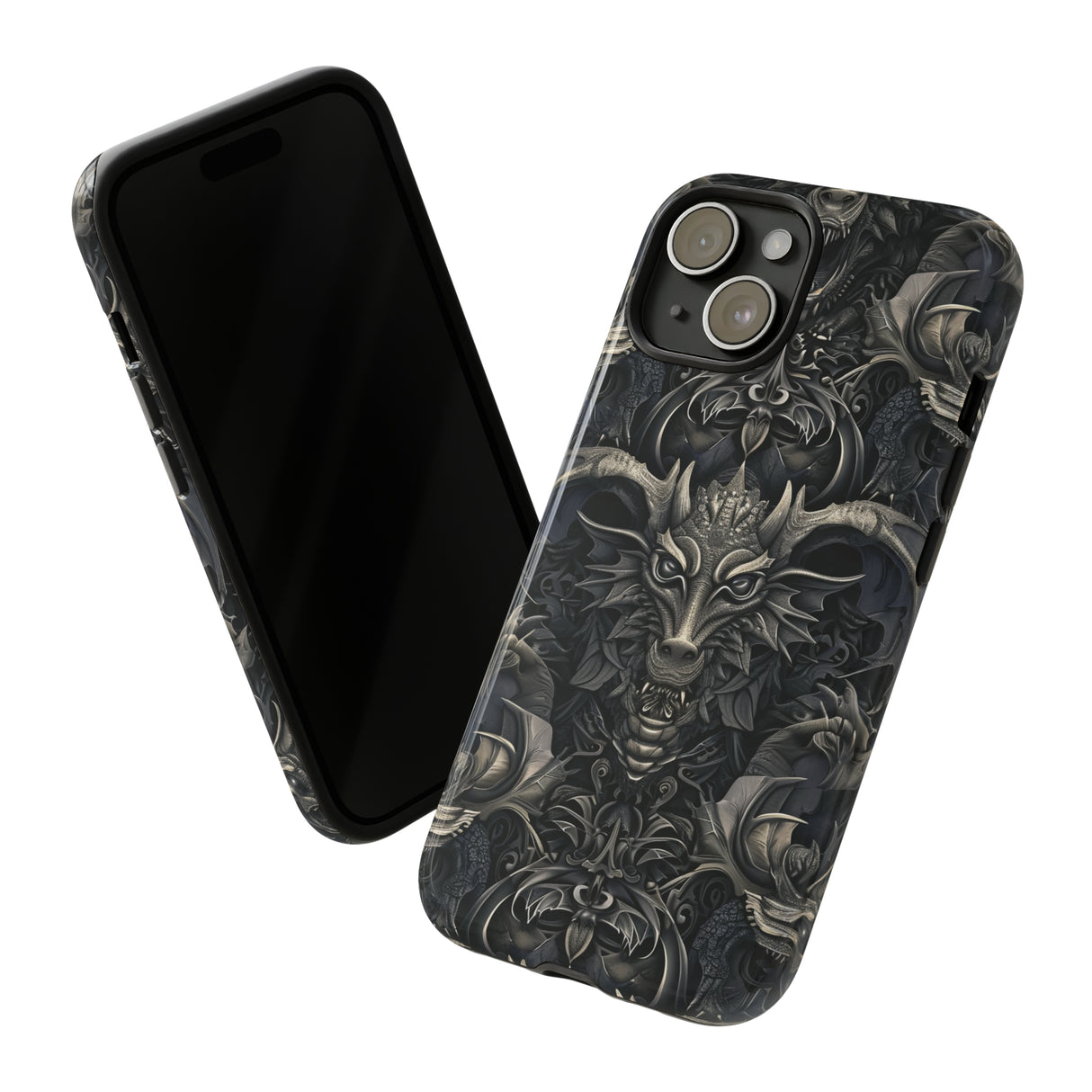 Mythical Gargoyles Tapestry - Protective Phone Case