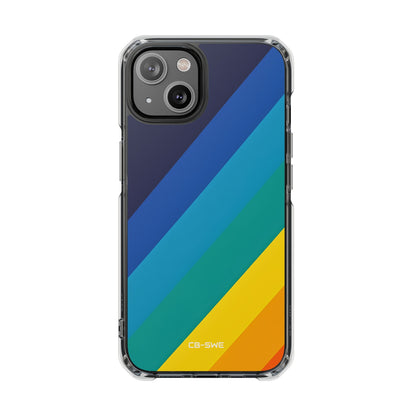 Diagonal Color Spectrum iPhone Case - Impact