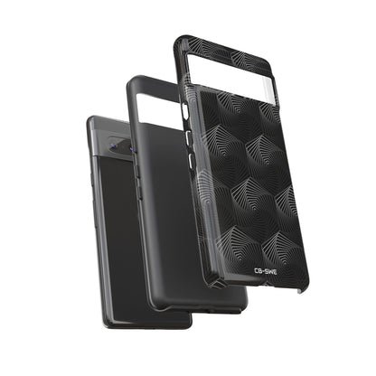 Geometric Spiral Illusion - Google Pixel Case