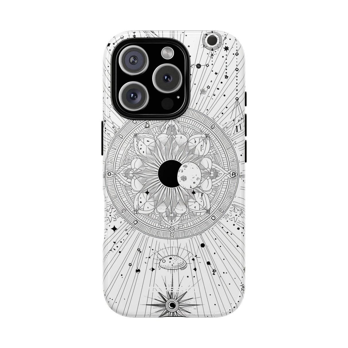 Himmlisches Mandala: Kosmische Feinheiten - für iPhone 16