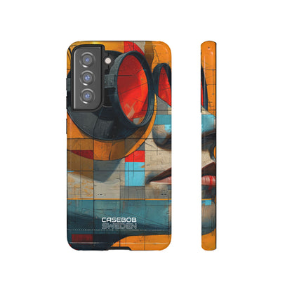 Futuristic Cubist Visions  Samsung S21 - Tough