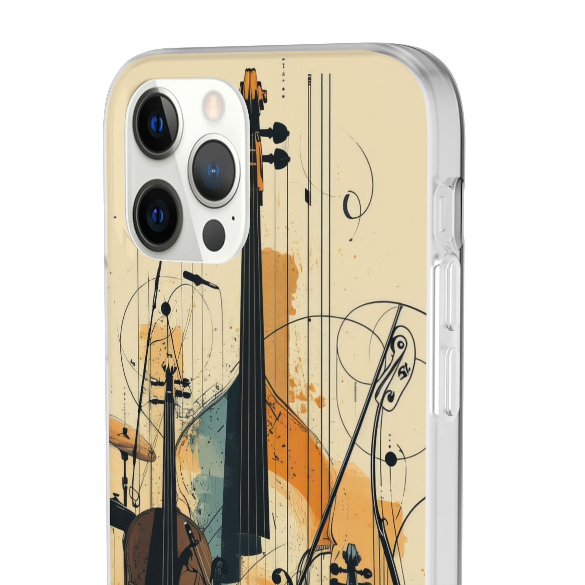 Strings in Motion | Flexible Phone Case for iPhone