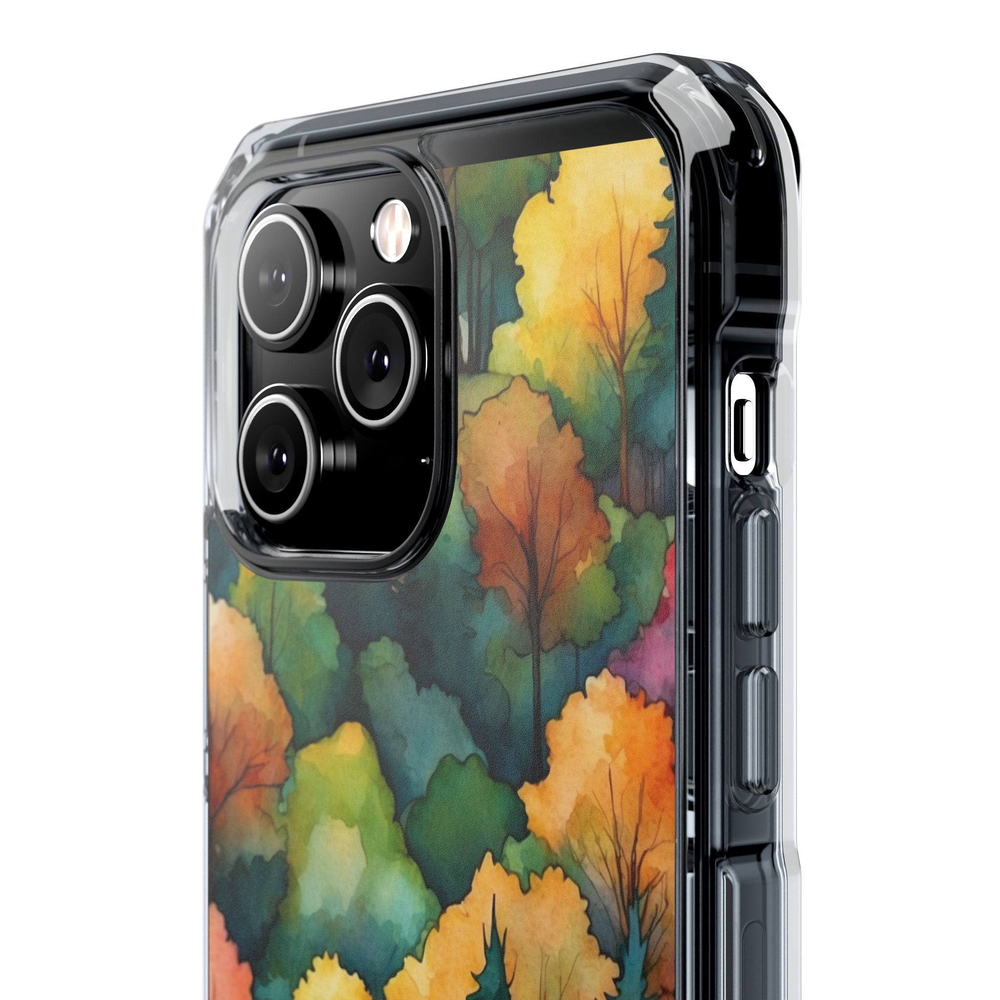 Autumn Leaves Dance iPhone Case - Impact