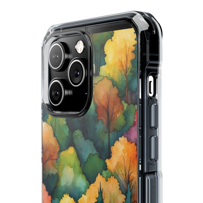Autumn Leaves Dance iPhone Case - Impact