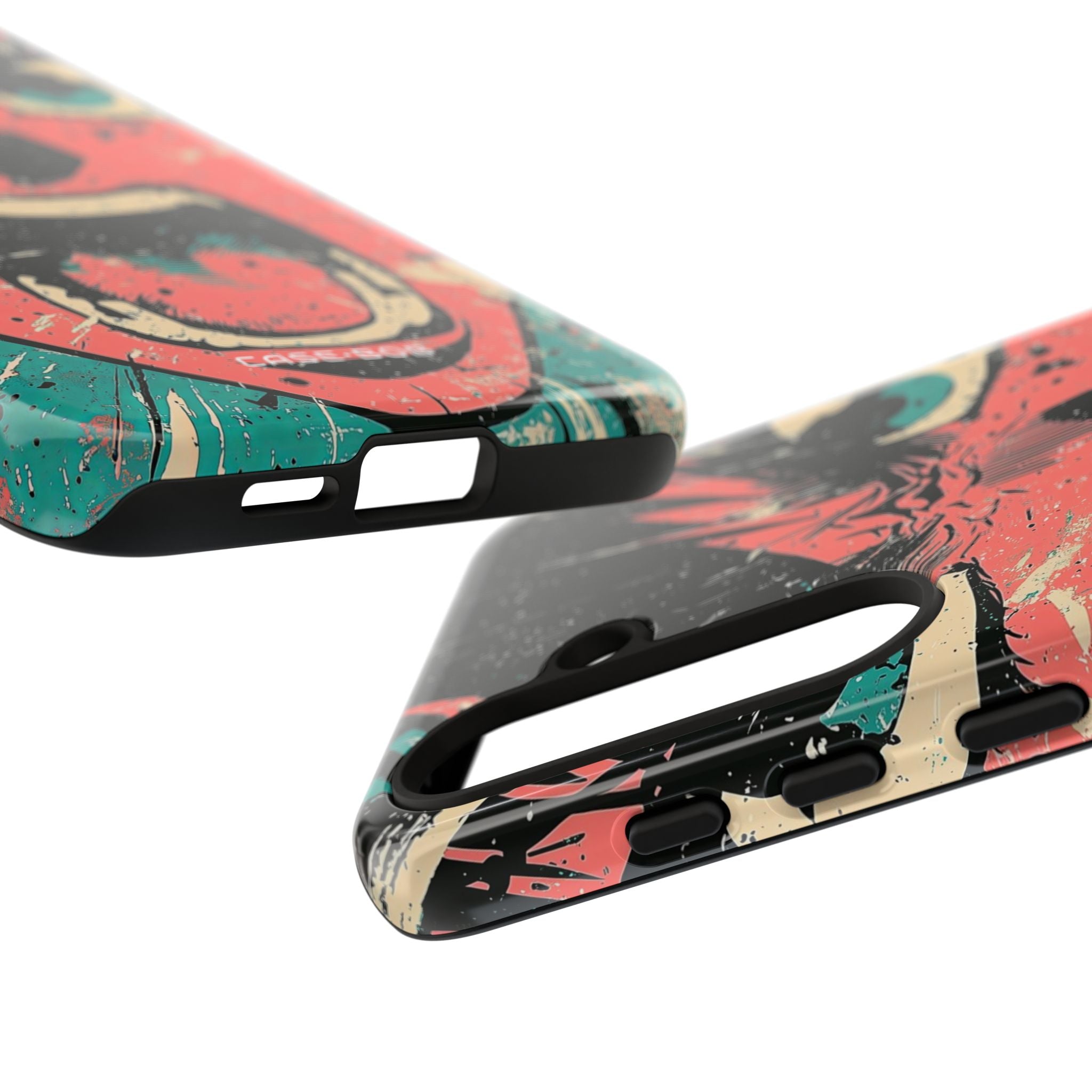 Screaming Face Pink Samsung S24 Plus Case - Tough