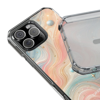 Iridescent Swirls iPhone 16 Pro Max Case - Impact