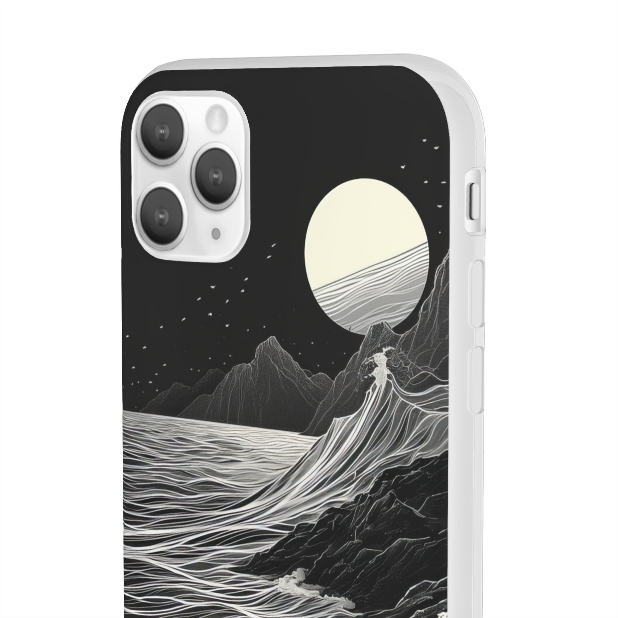 Moonlit Serenity | Flexible Phone Case for iPhone