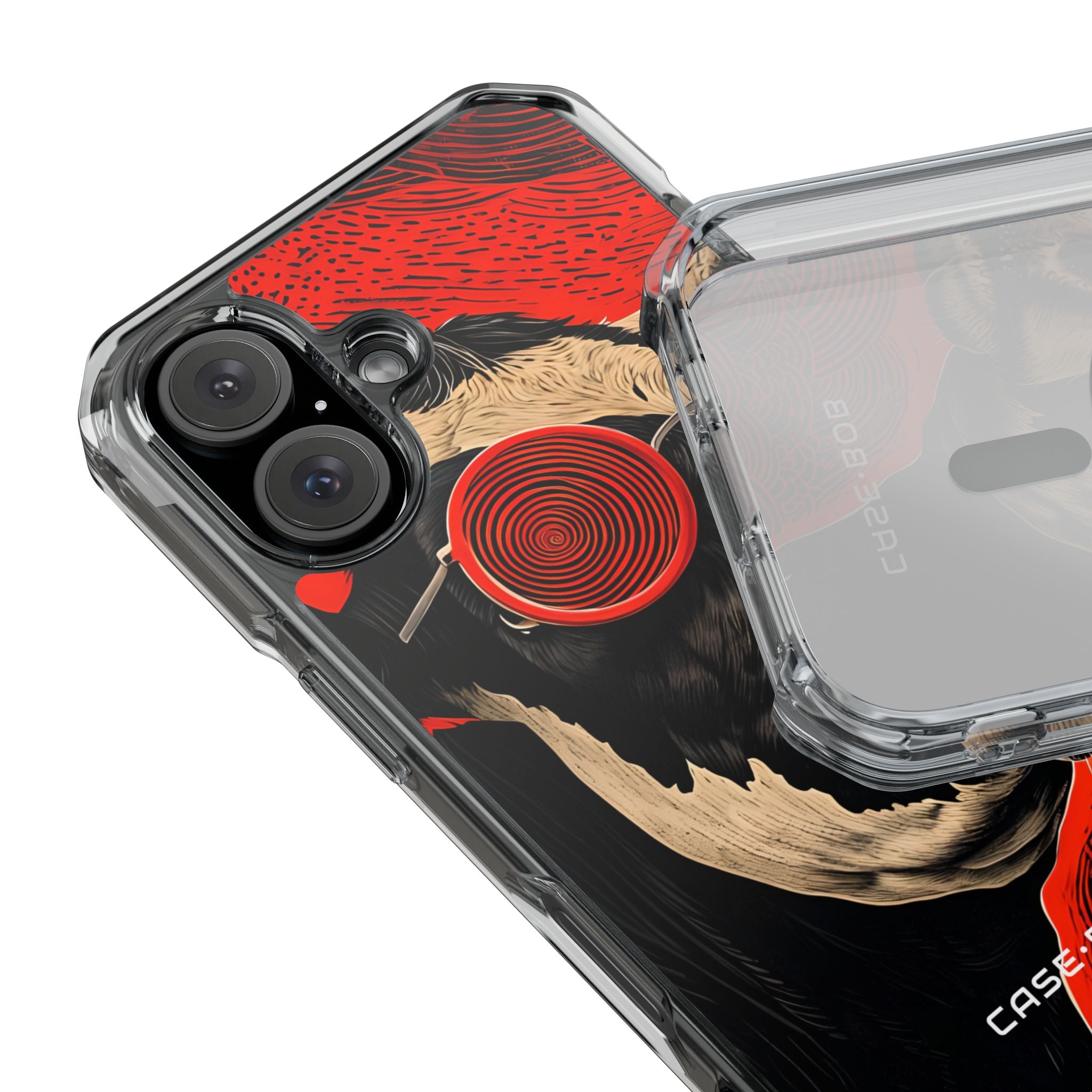 Hypnotic Cow iPhone 16 Case - Impact