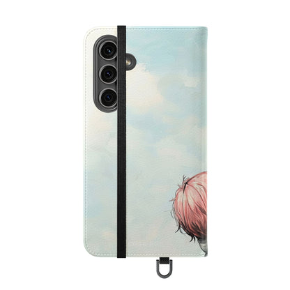 Heart Balloon Whimsy - Samsung S24 Plus Case - Wallet