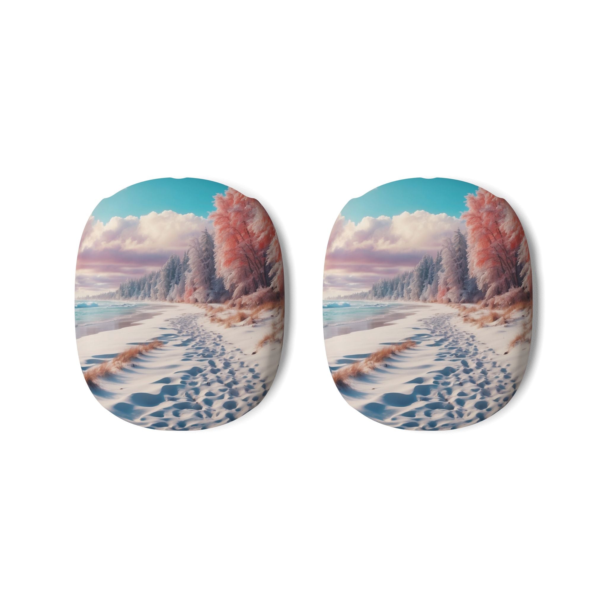 Snowy Footprints - AirPod Max Case